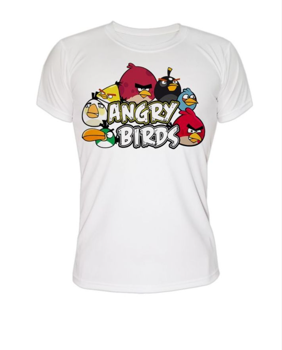 T+Shirt personalizado Angry Birds