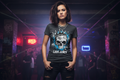 Camiseta Calavera Corona - Diseño Visible