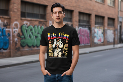 Camiseta VZLA Libre con diseño exacto