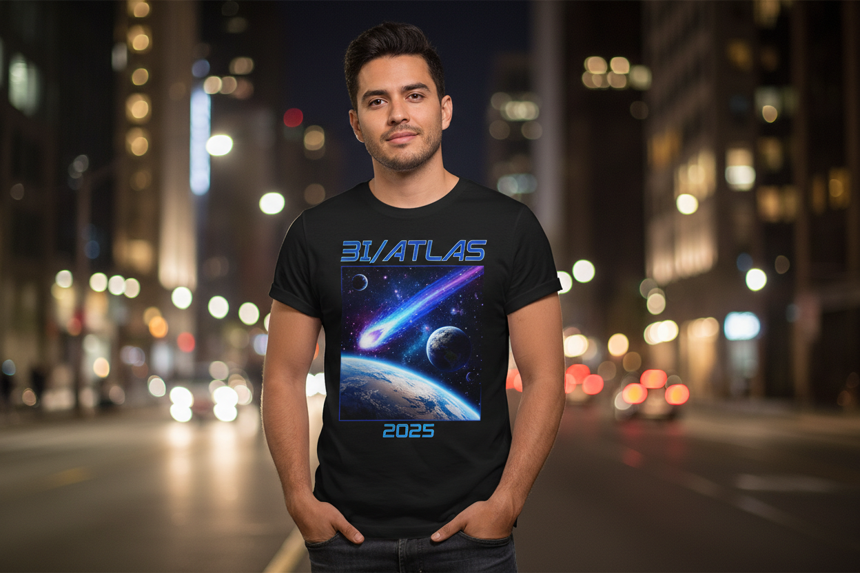Camiseta 3I/ATLAS - Visitante Interestelar 2025